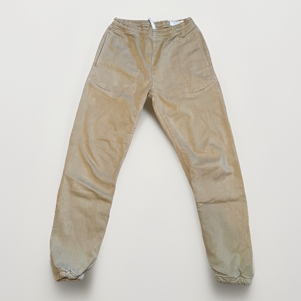 Rag & Bone Sweatpants Joggers Womens XS Tan Cotton Elastic Waist And Ankle